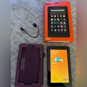 💜Kindle Fire Tablet 5th generation in excellent used condition!!💜